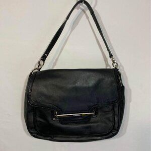 COACH womans handbag. Buttersoft black leather. Multiple pockets. Unique…